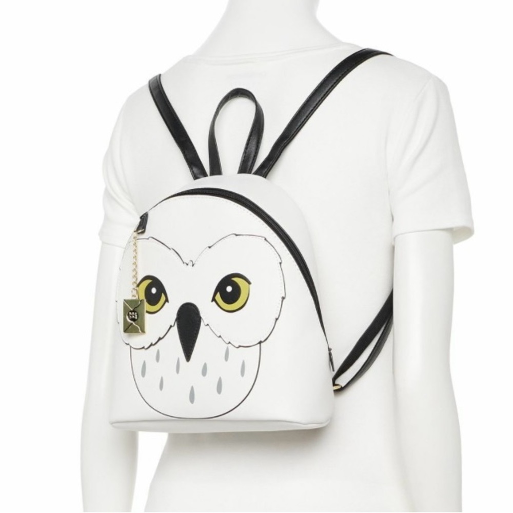 Sold Harry potter White and Black Owl Design Bag